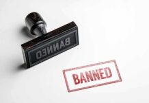 Banned Stamp
