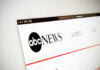 ABC News website on computer browser screen