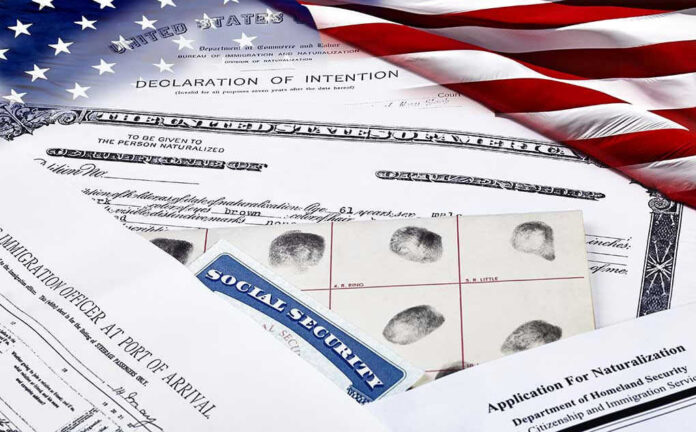 Documents related to U.S. naturalization and immigration.