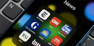 Dems’ Border Flip-Flop–Fox HOST Destroys Co-Host News app icons on a smartphone screen.