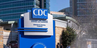 DOUBLE Duty: NIH Chief Grabs Chaotic CDC Sign for CDC Edward R. Roybal Campus.