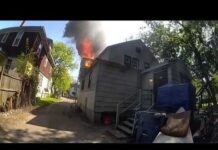Hero Cop’s Jaw-Dropping BABY Catch BODY CAM VIDEO: Officer catches baby dropped from window of burning home in Kalamazoo