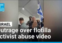 Israeli minister Ben-Gvir's video of Gaza flotilla activists sparks outcry • FRANCE 24 English