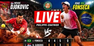 🎾 Novak Djokovic vs Joao Fonseca LIVE! Brazilian Star Pushes Tennis Legend at Roland Garros 🇷🇸🇧🇷