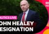 UK Defence Secretary Resigns Over Defence Funding Plan John Healey resigns as defence secretary from Keir Starmer's government | BBC Politics Live