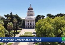 California Senators kill bill barring registered sex offenders from running for public office