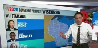 Razor-Thin Win Exposes Democratic Divide Kornacki previews ‘topsy turvy’ Wisconsin gubernatorial race between Francesca Hong & David Crowley