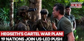 U.S. Takes Cartel Fight to the Next Level US Drug War: Hegseth Visits Panama Jungle Centre As 19 Nations Join Anti-Cartel Counter Operation