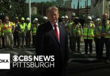 Trump flaunts White House improvement projects