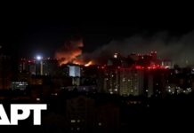 40 Minutes. 40 Missiles. A City Under Siege. Kyiv Under Attack: Russian Ballistic Missiles Kill One, Leave Buildings Burning | APT