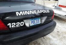 xAI Challenges Minnesota’s AI Nudification Ban Rear of Minneapolis police car with Minnesota license plate
