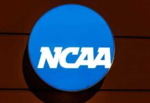 Late-Night Brawl Turns Deadly NCAA logo on a blue circular sign