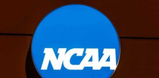 Late-Night Brawl Turns Deadly NCAA logo on a blue circular sign