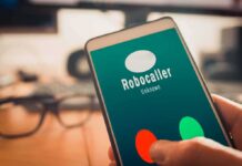 AI Impersonation Raises Election Concerns smartphone showing an incoming robocall screen