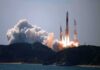 Nuri Rocket Marks Major South Korean Space Milestone Rocket lifts off from coastal launch site with smoke and flames
