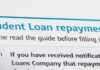 Document titled Student Loan repayments with instructions for filling out forms