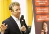 Pollsters Panic: Midterm Poll Accuracy Under Fire Rand Paul speaking with a microphone during an indoor event